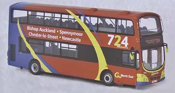 Go-North East Volvo B7TL Wright Eclipse Gemini.